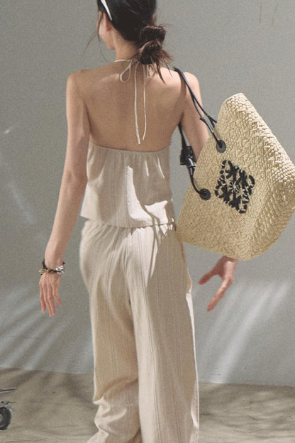 Amber Striped Pants Set-Up