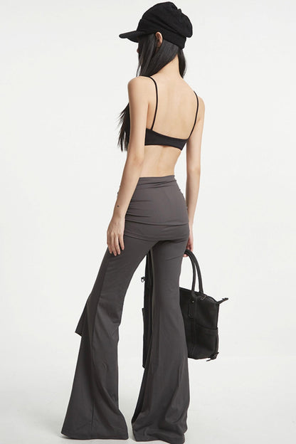 Strappy Flared Pants