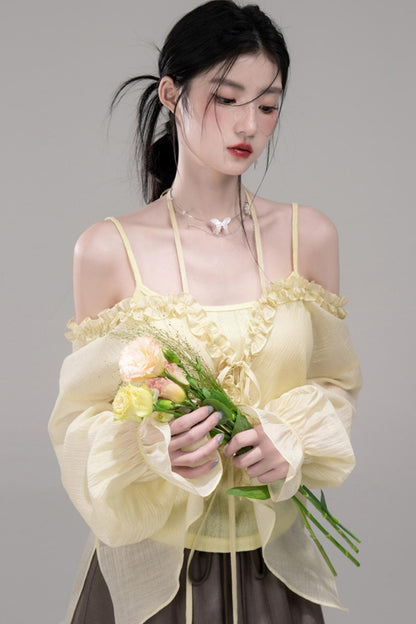 Summer Floral A-Line Skirt