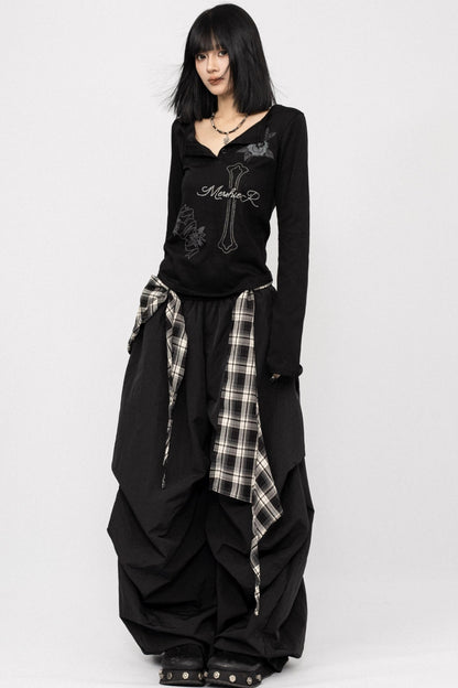 Autumn Retro Long Sleeve Tee