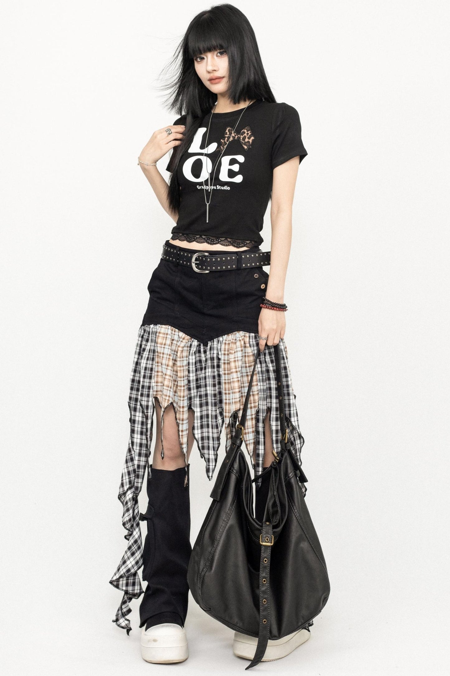 American Retro Lace Detail Tee