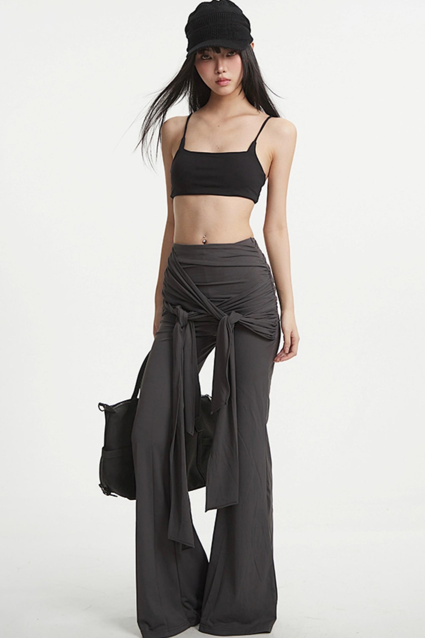 Strappy Flared Pants