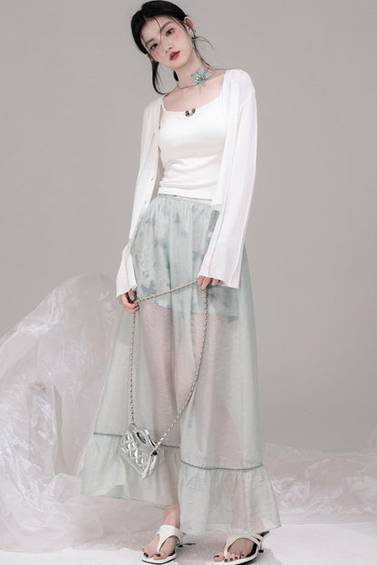 Ethereal Layered Ensemble Dress Set