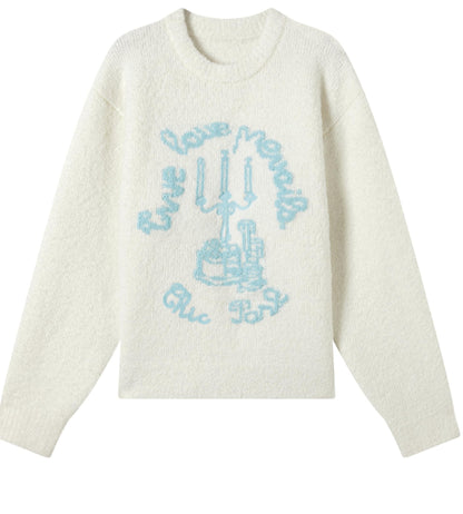 Winter Jacquard Crew Sweater