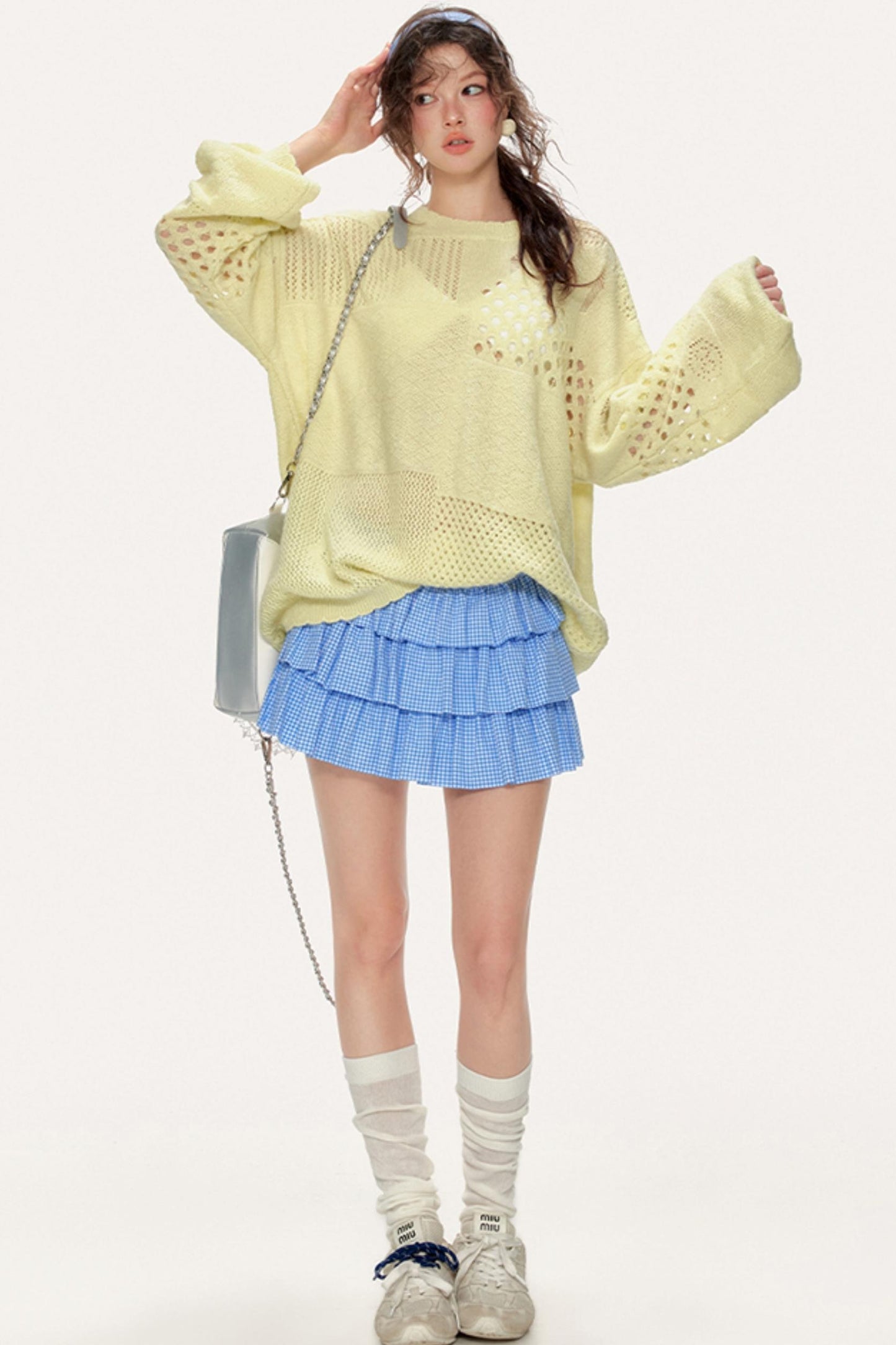 Lazy Sweet Multi-Layered Sweater