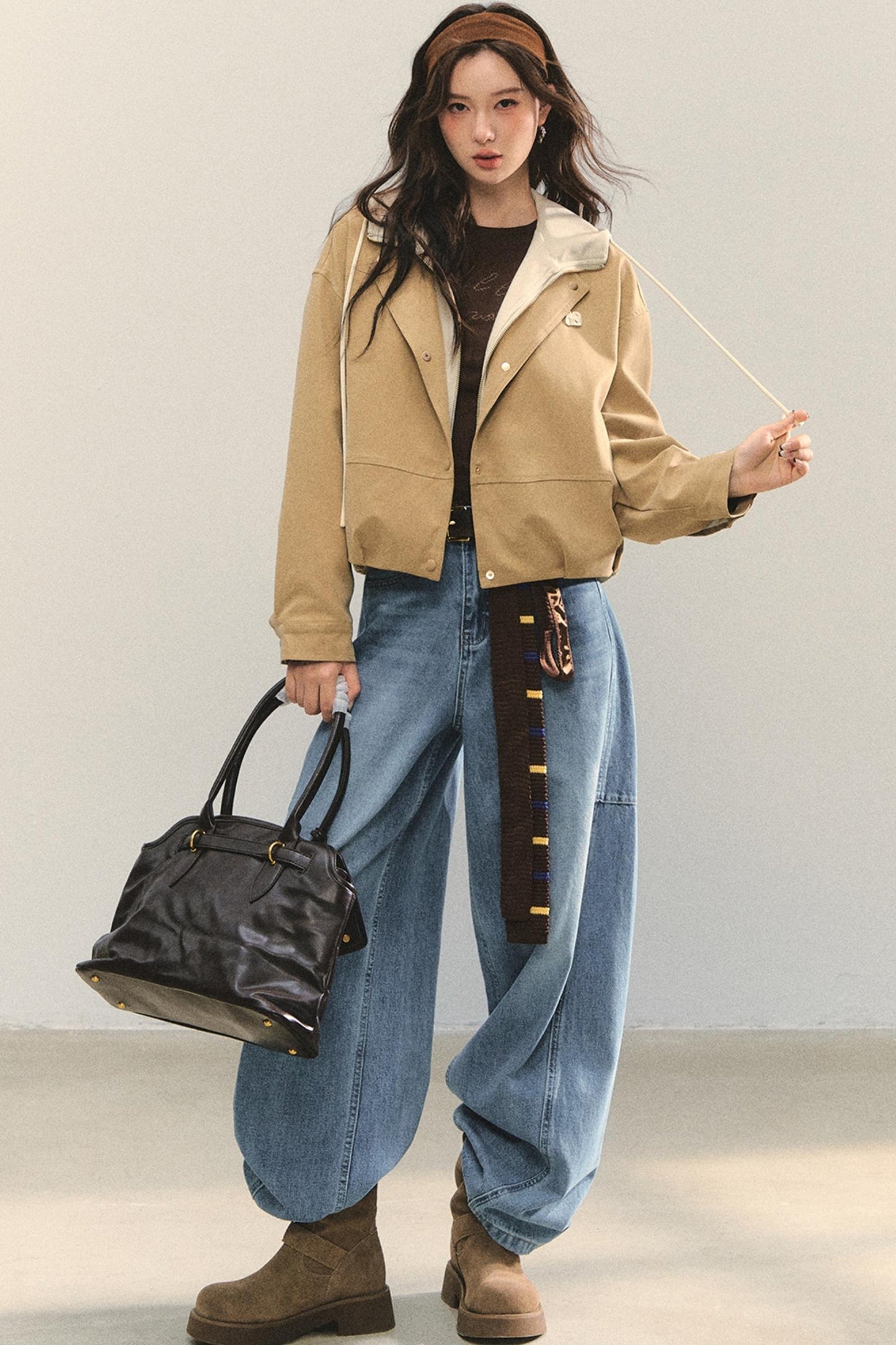 Brown Cocoon Outerwear Set-Up