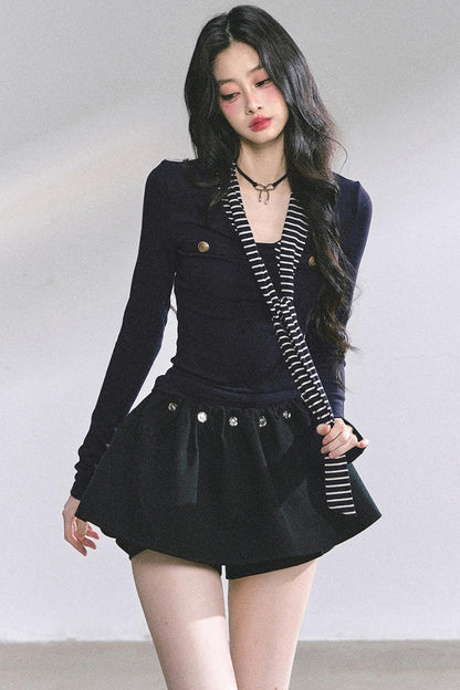 Sharp Shoulder T-Shirt