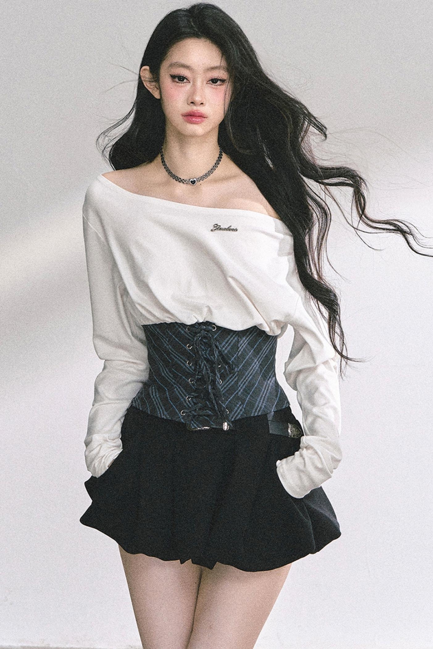 American Ivy Shoulder Top