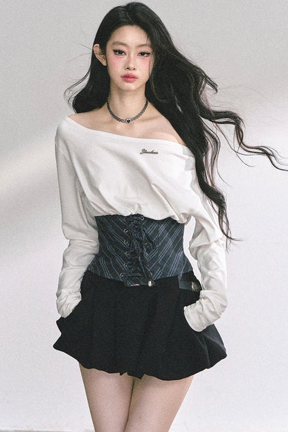 American Ivy Shoulder Top