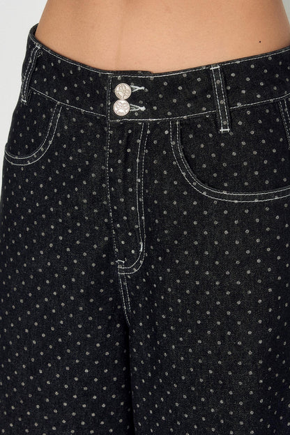 Sweet Summer Dots Skinny Pants