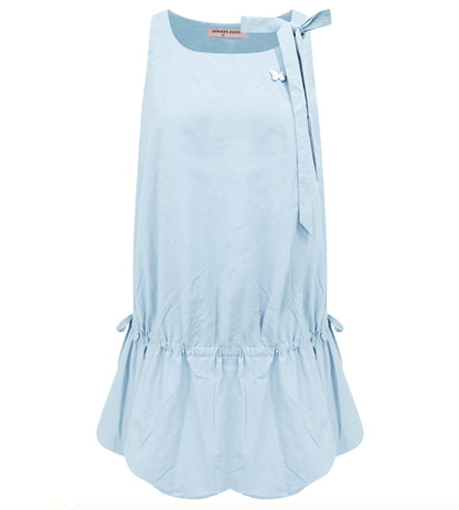 Summer Chic Tie-Waist Camisole Dress