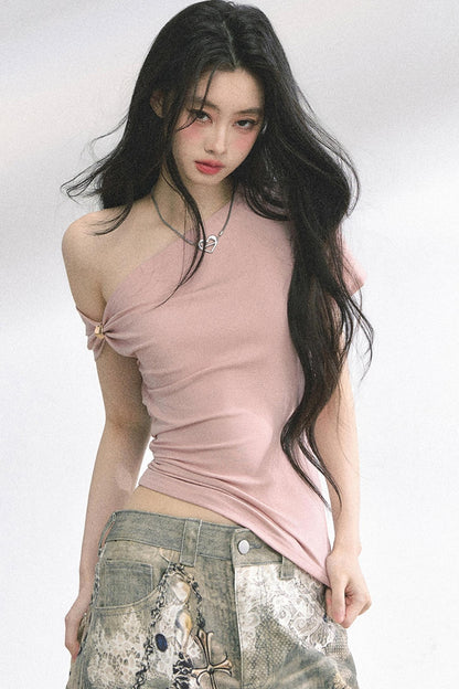 Love Island Sweet Pink Top