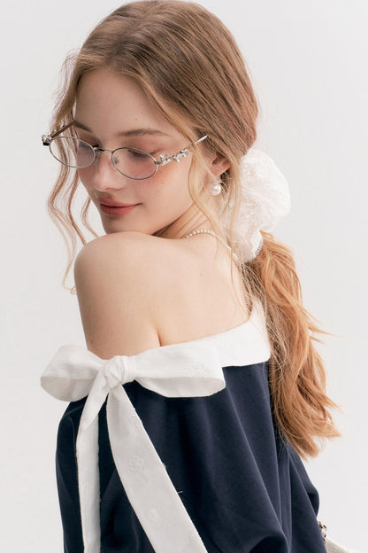 Balletcore Lace Sweatshirt