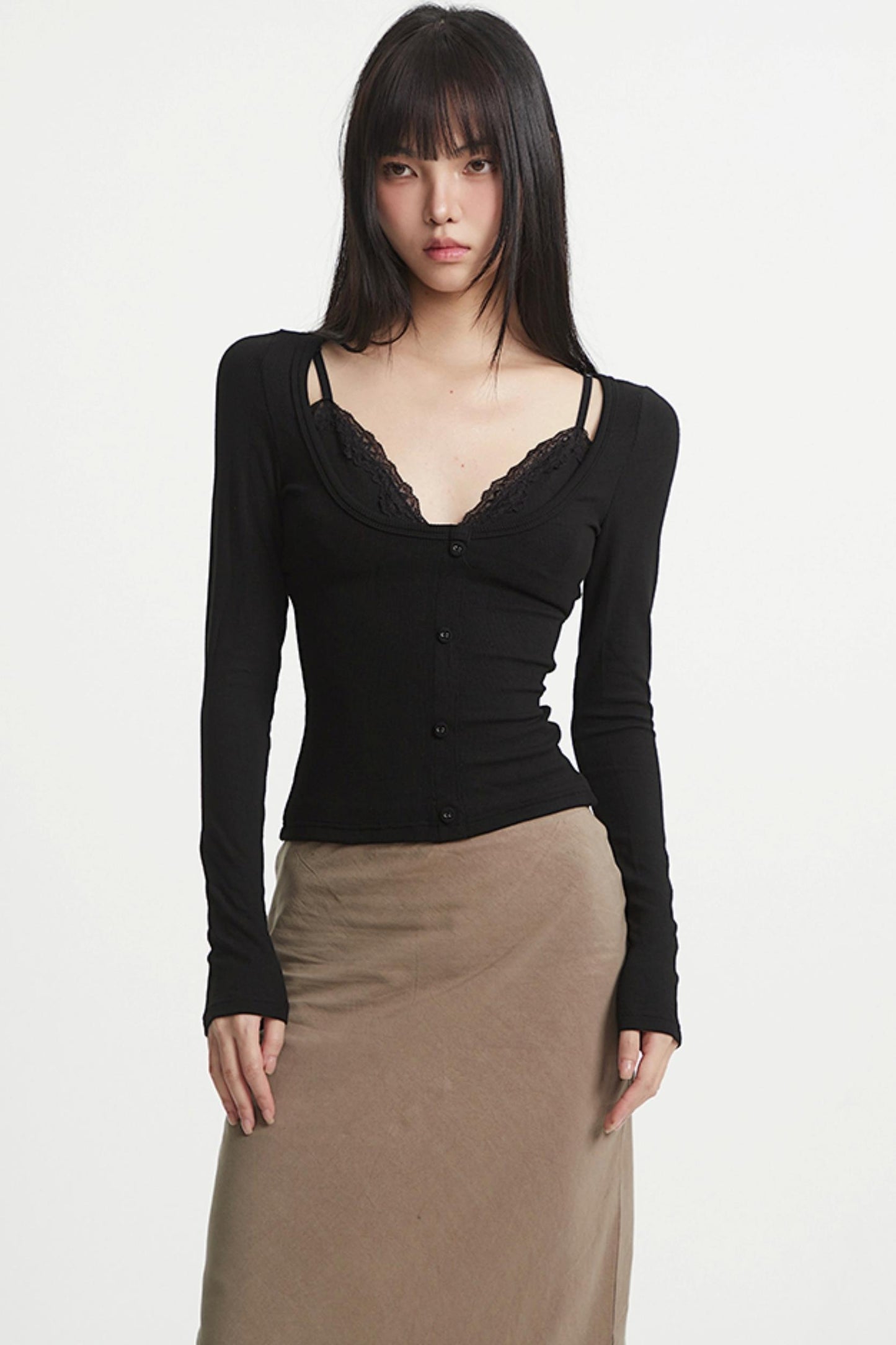 Pure Lace Sleeve Top