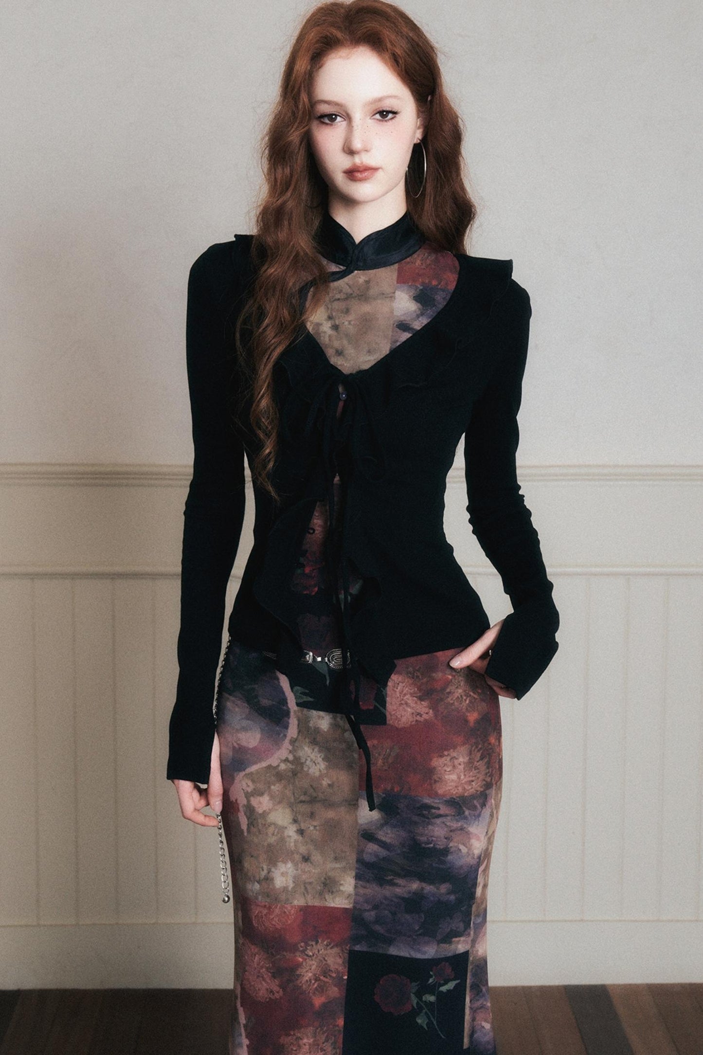 Vintage Chinese Cheongsam Dress