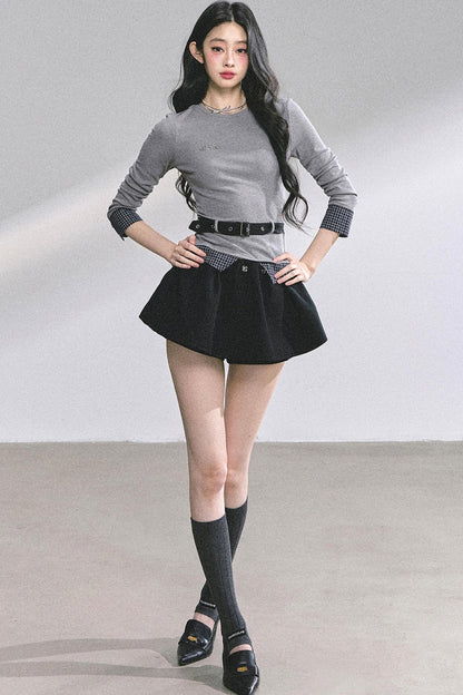 Luxury Plaid T-Shirt