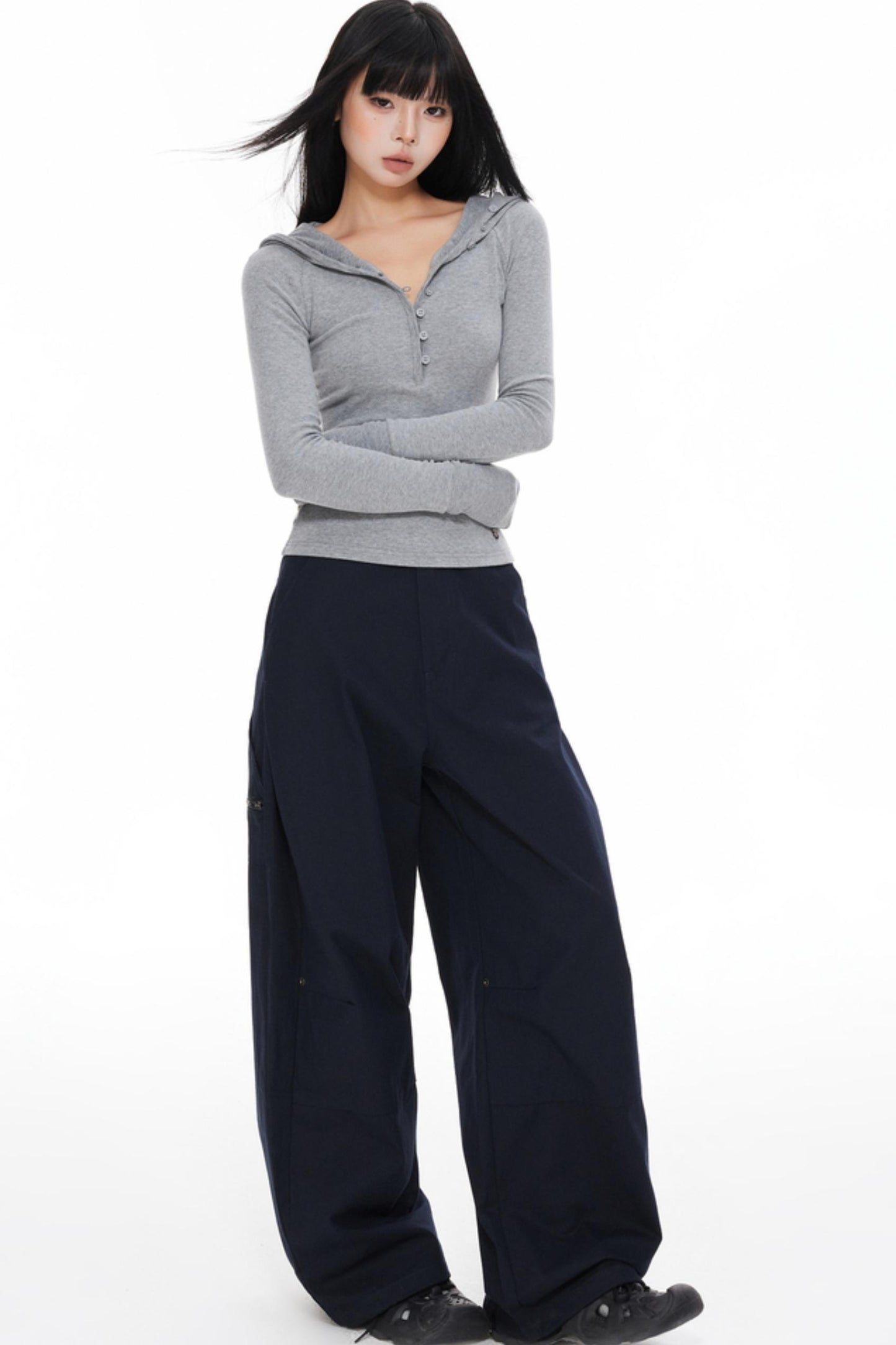 Knitted Long Sleeve T-Shirt