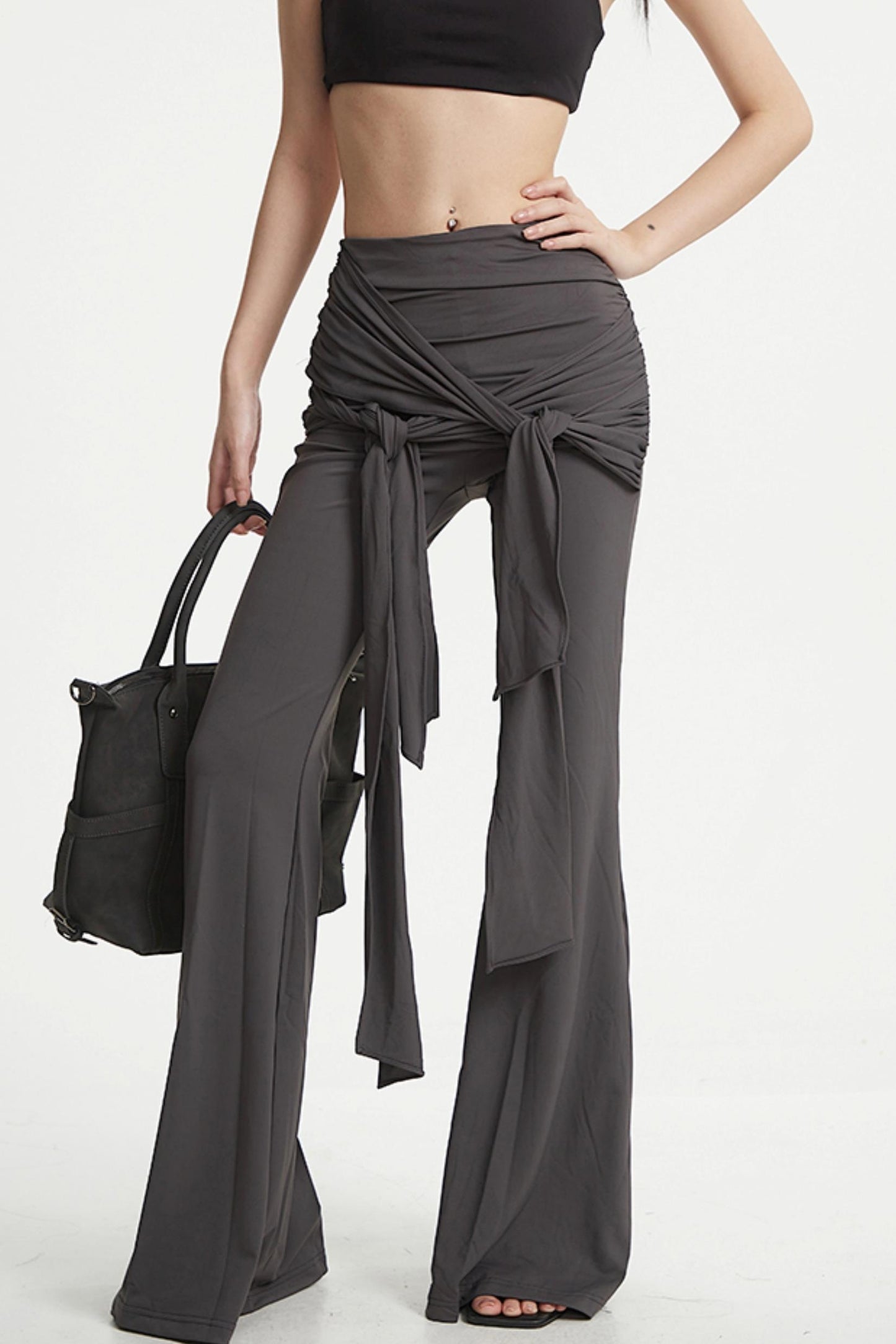 Strappy Flared Pants