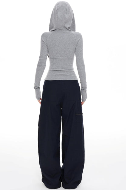 Knitted Long Sleeve T-Shirt