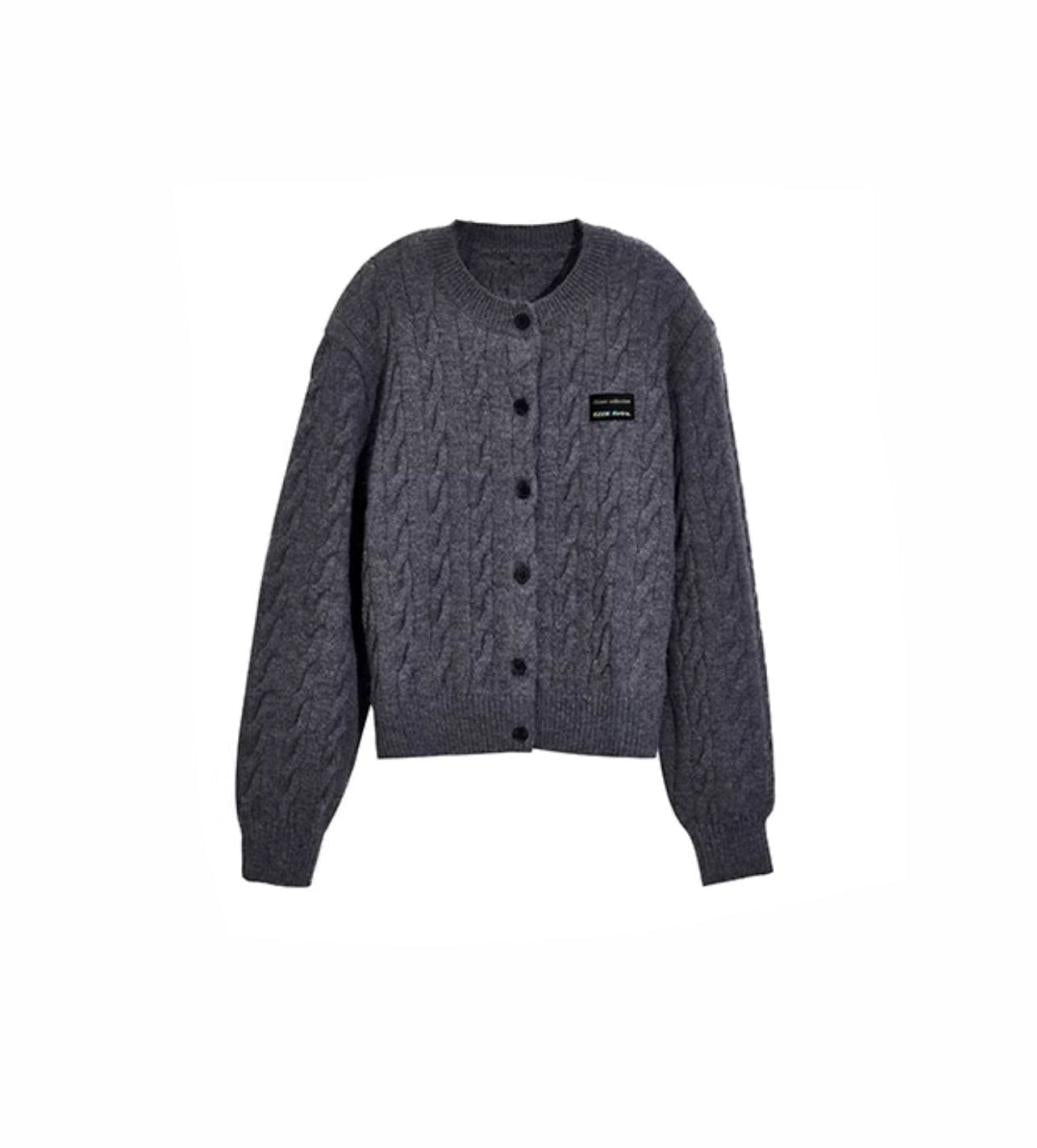 Twisted Knit Cardigan