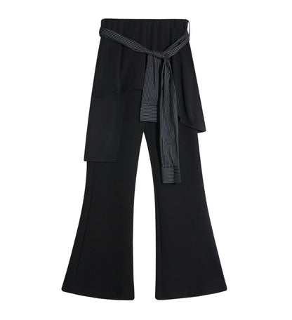 Shoulder Bootcut Pants Set-Up