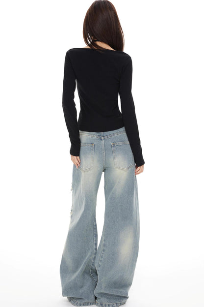 Slimming Long-Sleeved Top