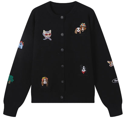 Lazy Knitwear Sweater Cardigan