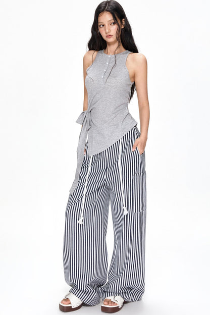 Apricot Tie-Front Camisole