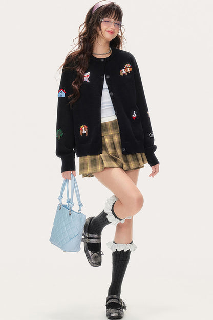 Lazy Knitwear Sweater Cardigan