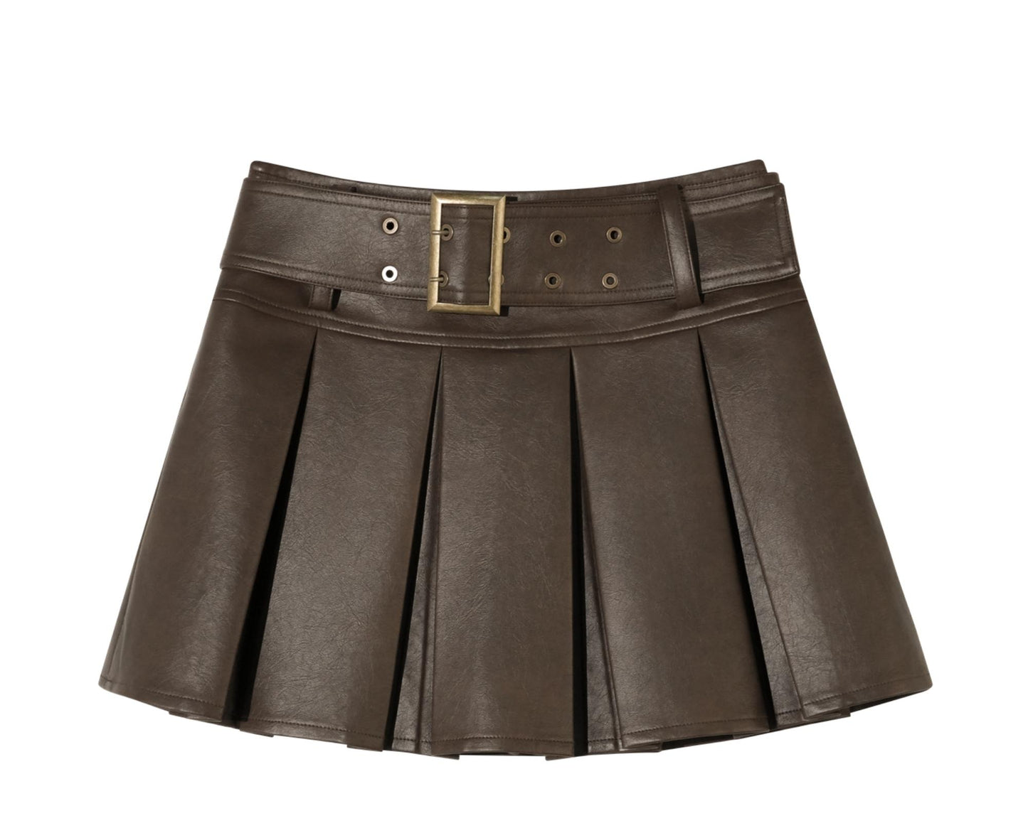 Elegant Leather Skirt
