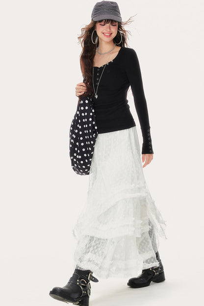 Lace Elegance Skirt