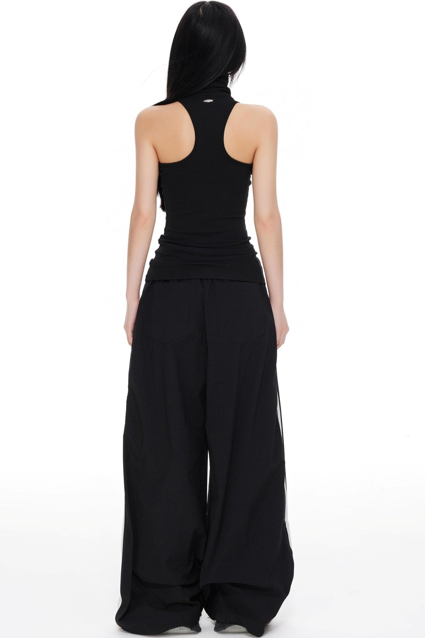 Slimming High-Necked Knitted Vest