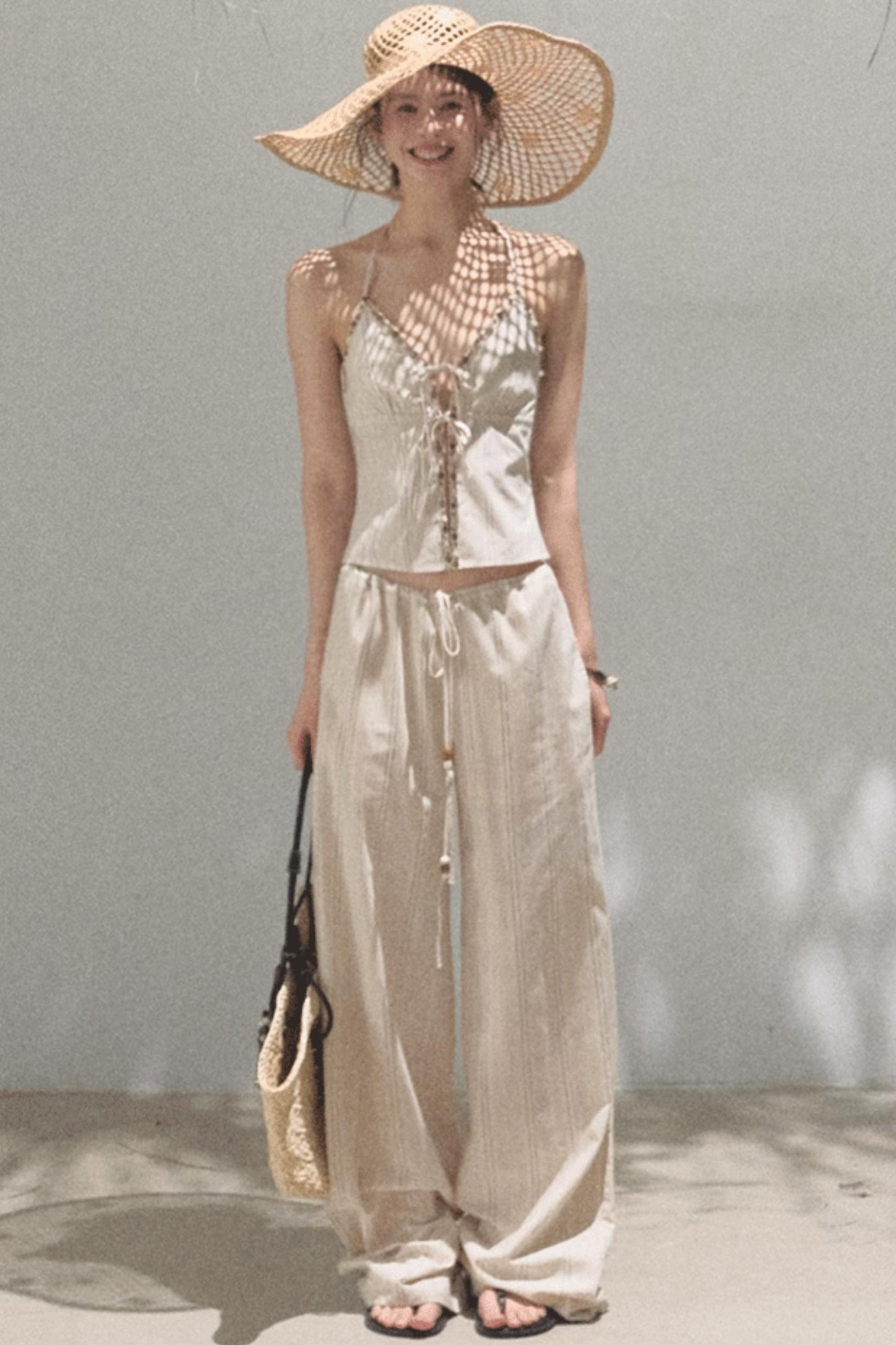 Amber Striped Pants Set-Up