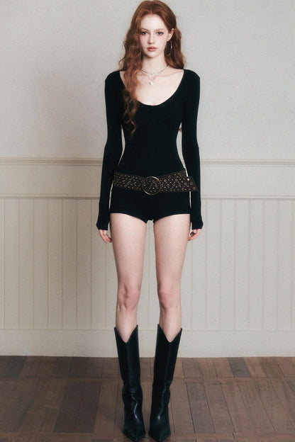 Sweet Spicy Knitted Jumpsuit