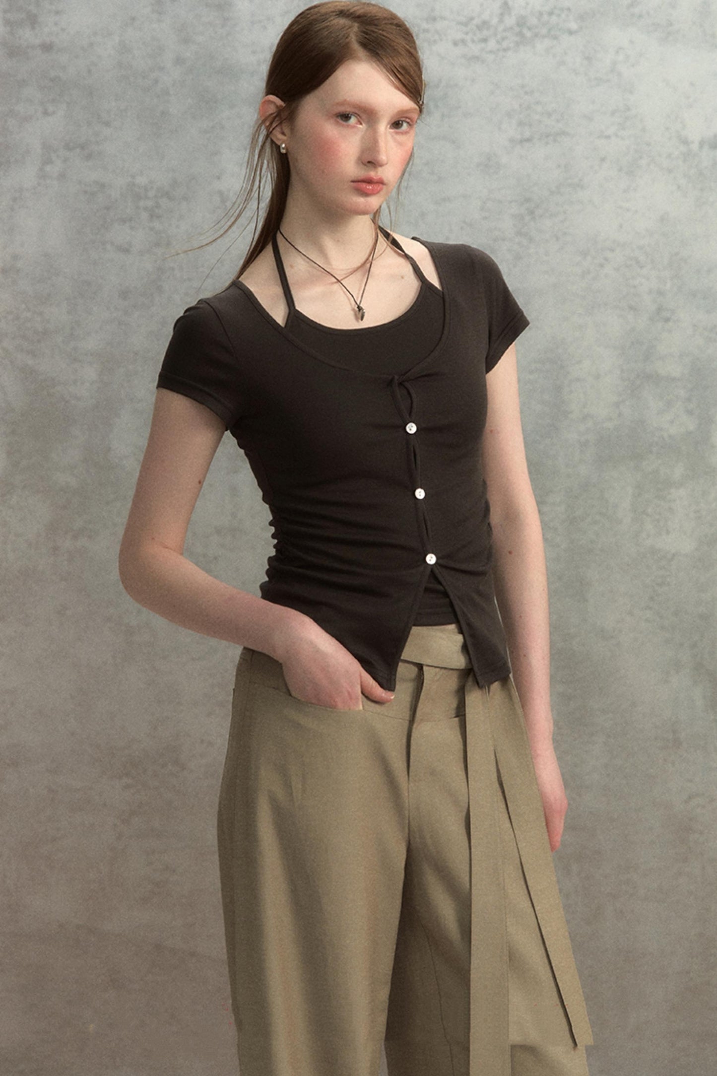 Chic Linen Wide-Leg Trousers