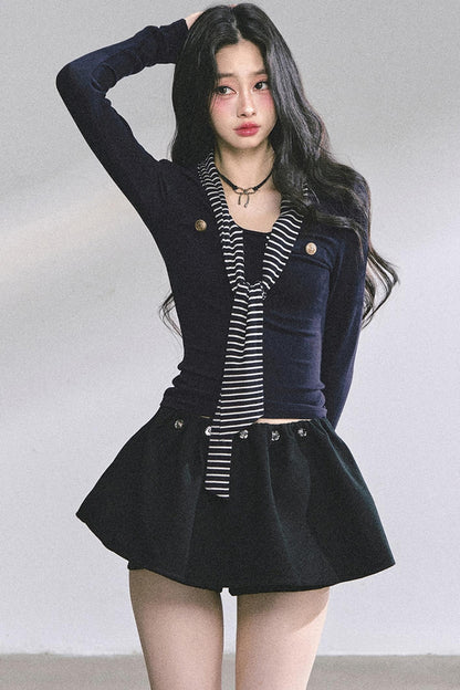 Sharp Shoulder T-Shirt