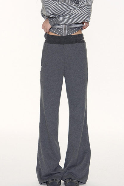 Retro Patchwork Pants