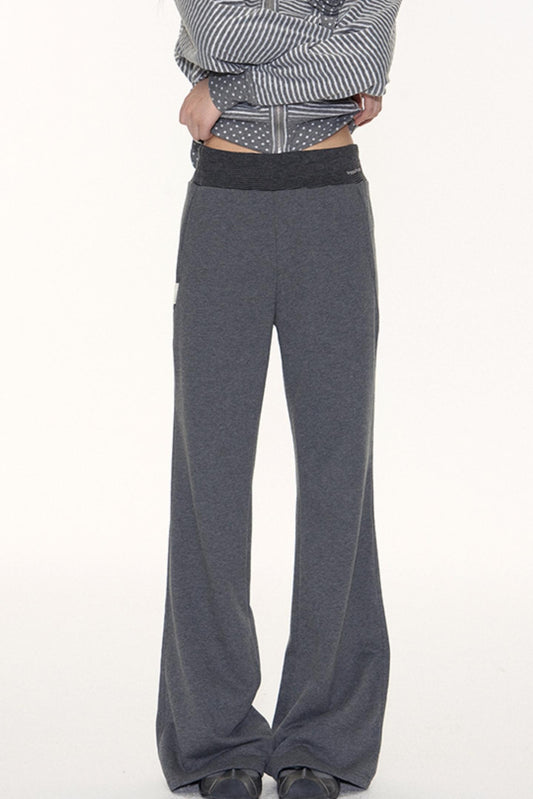 Retro Patchwork Pants