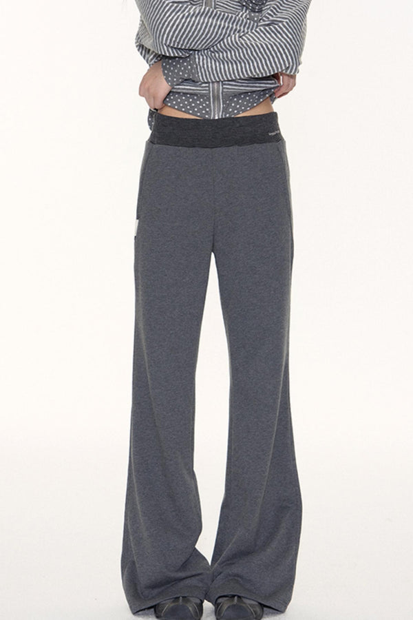 Retro Patchwork Pants