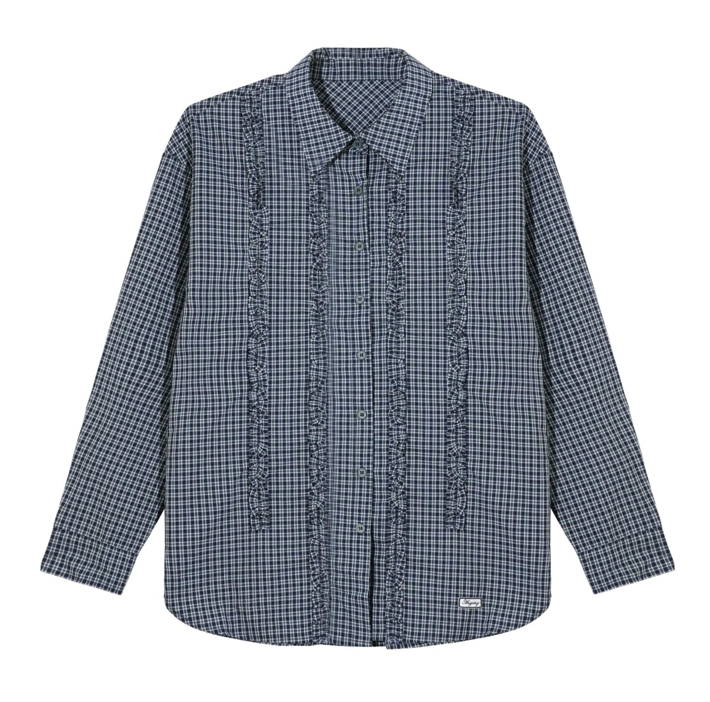 Fungus Hem Loose Fit Shirt Set-Up
