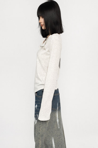 Autumn Retro Long Sleeve Tee