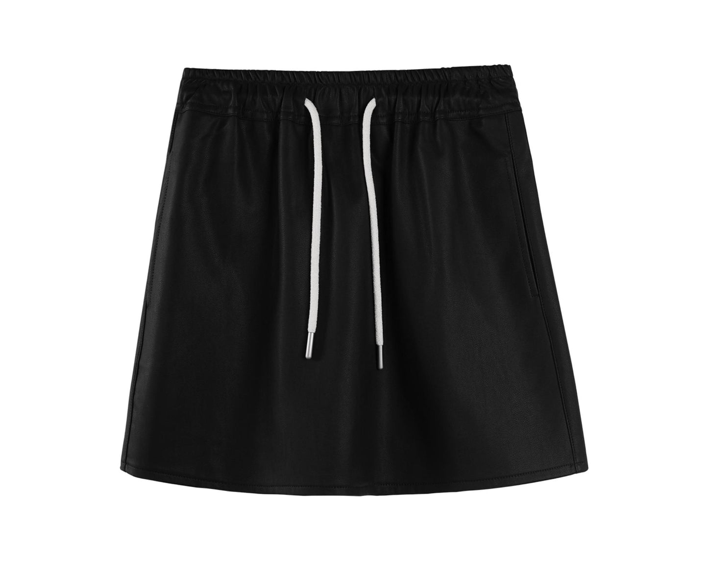 Petite Leather Skirt