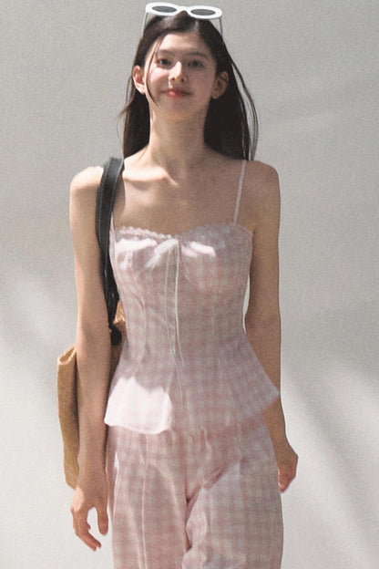 Pink Wide Leg Set-Up