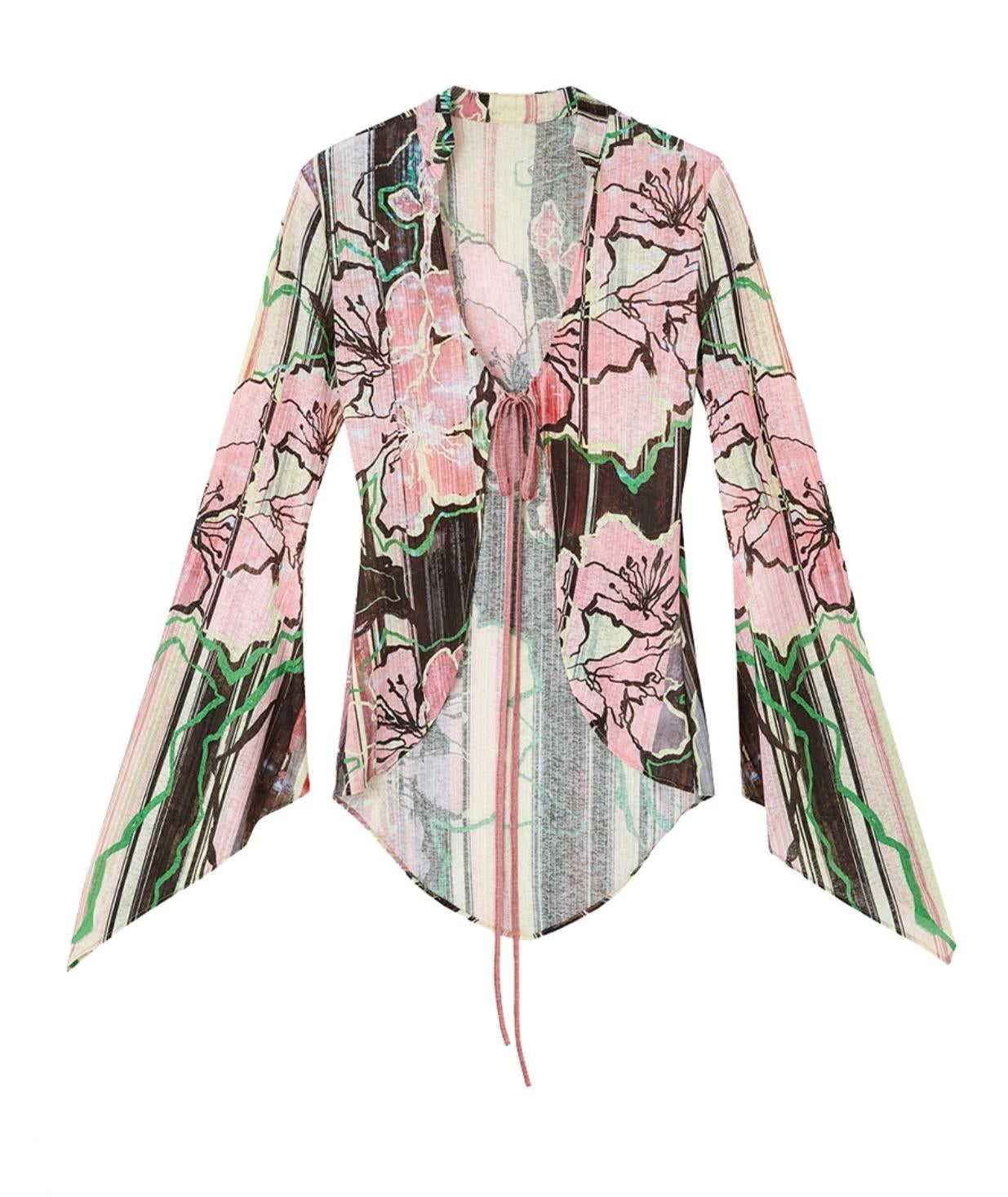 Color-Blocked Two-Piece Dress Set