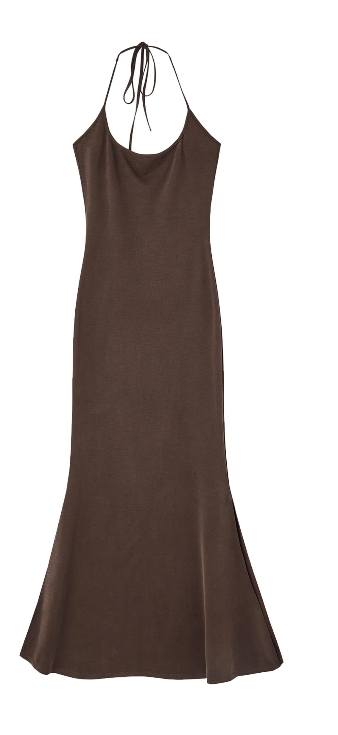 Color-Blocked Two-Piece Dress Set