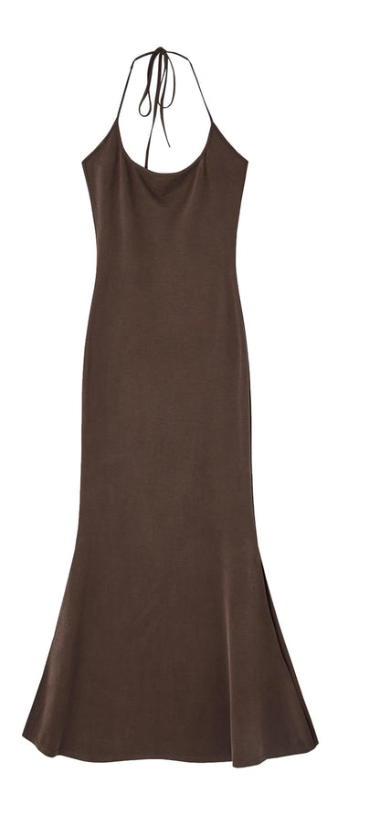 Color-Blocked Two-Piece Dress Set