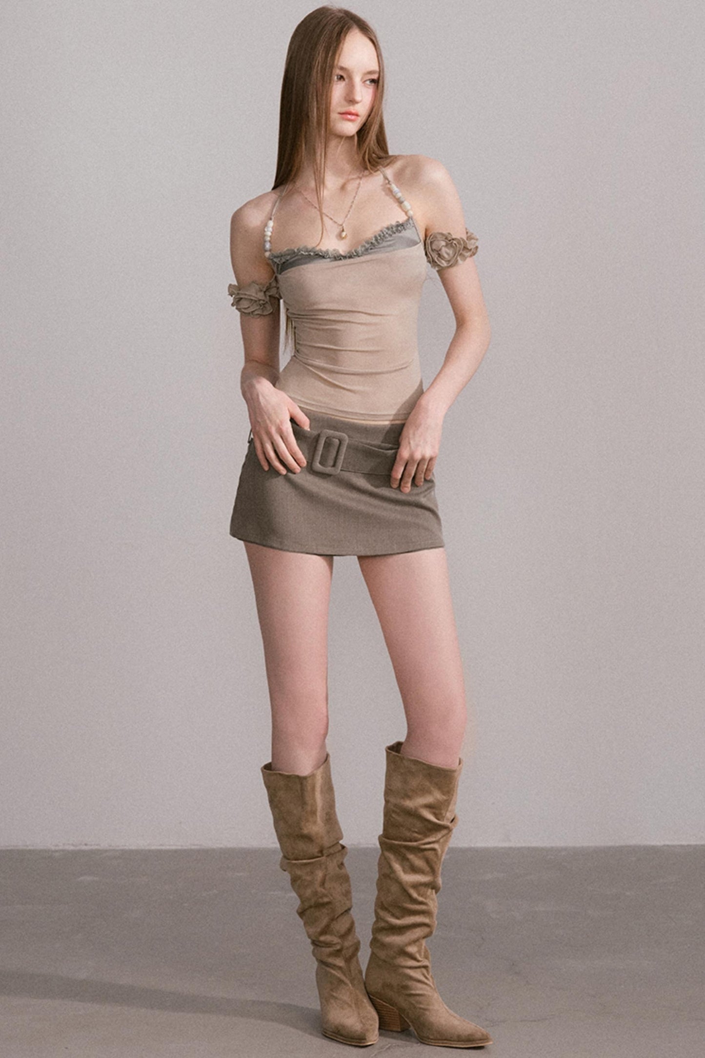 Summer A-Line Mini Skirt