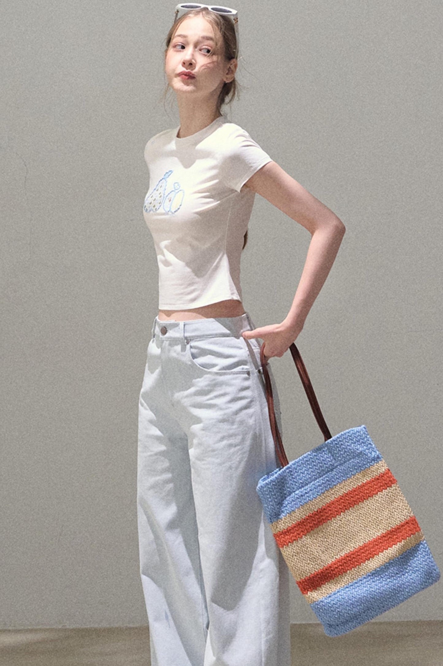 Vintage Rhinestone Halo Jeans