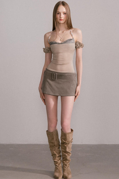 Summer A-Line Mini Skirt