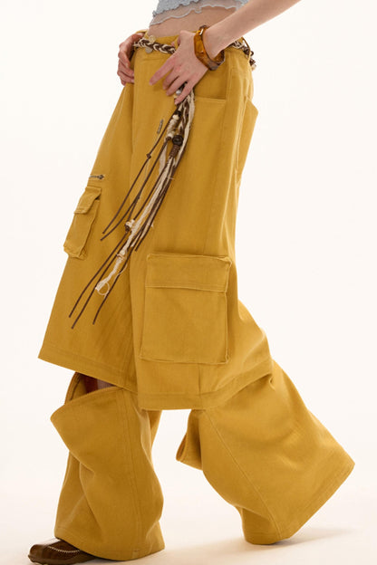 Two-Piece Cargo Pants